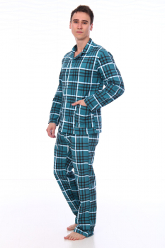 Пижама мужская,модель203,фланель (Клаудио, вид 3)